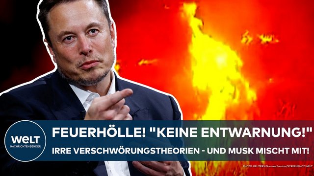 LOS ANGELES: Feuerhölle! „Keine Entwarnung!“ Irre Verschwörungstheorien – und Elon Musk mischt mit!