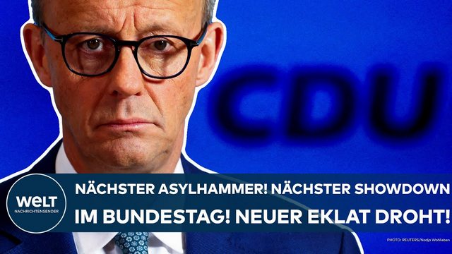 MERZ: Nächster Showdown im Bundestag! Asylhammer! Jetzt droht ein Eklat um Zustrombegrenzungsgesetz!