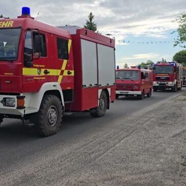 Brandschutz: Innenministerin übergibt Fördermittelbescheid für Feuerwehrhaus in Schwarzholz