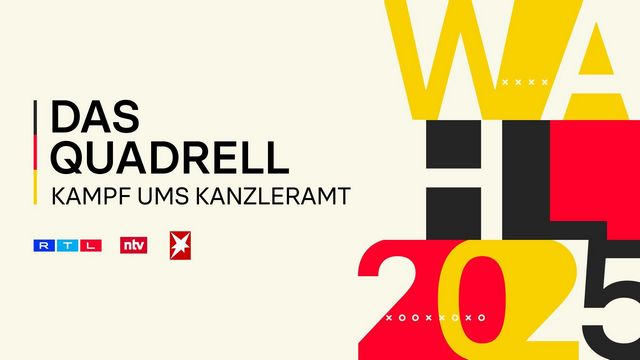 Heute bei RTL: 19:00 Uhr –  Der große Wahlabend – Kandidaten im Kreuzverhör / 20:15 Uhr – Das Quadrell – Kampf ums Kanzleramt