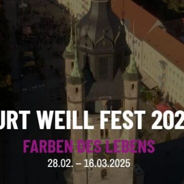 Ministerpräsident Haseloff würdigt Kurt Weill Fest