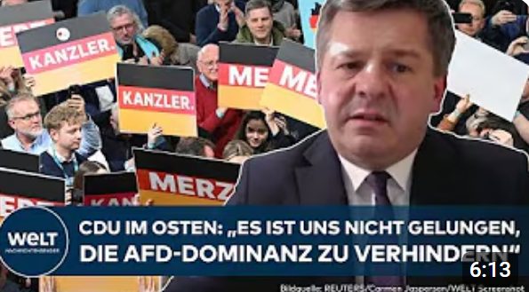 CDU IM OSTEN: „Es ist uns nicht gelungen, die AfD-Dominanz zu verhindern!“ – Sven Schulze