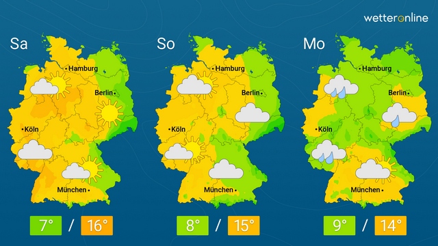 Öfter nass und wieder etwas kühler