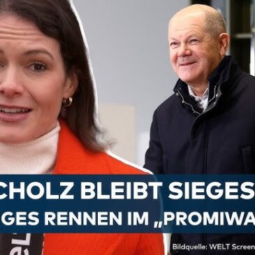 BUNDESTAGSWAHL: Olaf Scholz weiter siegessicher! Holt er das Direktmandat im „Promiwahlkreis“?