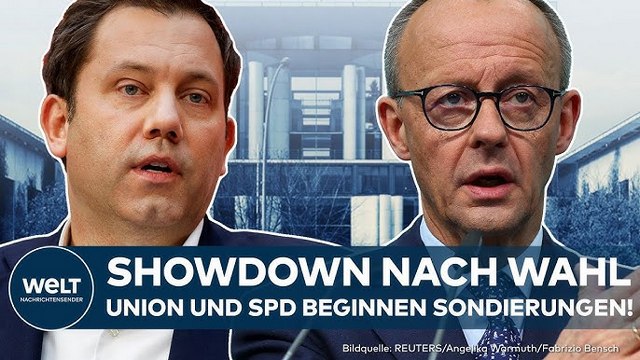 BERLIN: Showdown nach Bundestagswahl! Poker um Kanzleramt! Union und SPD beginnen mit Sondierungen