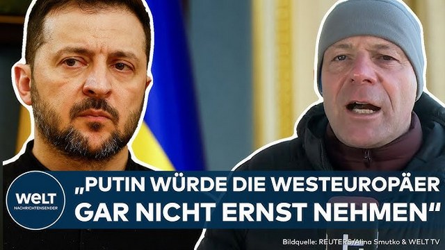 UKRAINE-KRIEG: EU allein zu schwach? Selenskyj drängt Trump zu Sicherheitsgarantien der USA