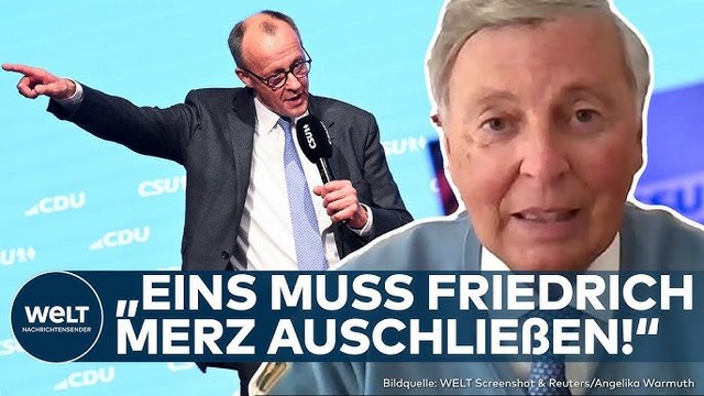 BUNDESTAGSWAHL: „Eins MUSS Merz ausschließen!“ Wolfgang Bosbach warnt vor „Marginalisierung“ der CDU