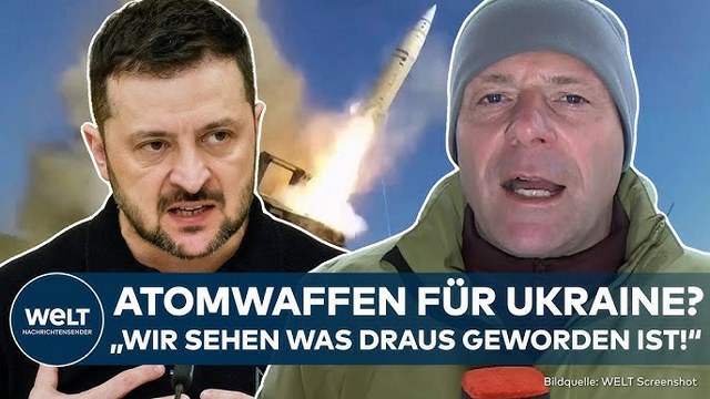 PUTINS KRIEG: Atomwaffen für Ukraine? Wie reagiert Trump? Selenskyj stellt Bedingungen