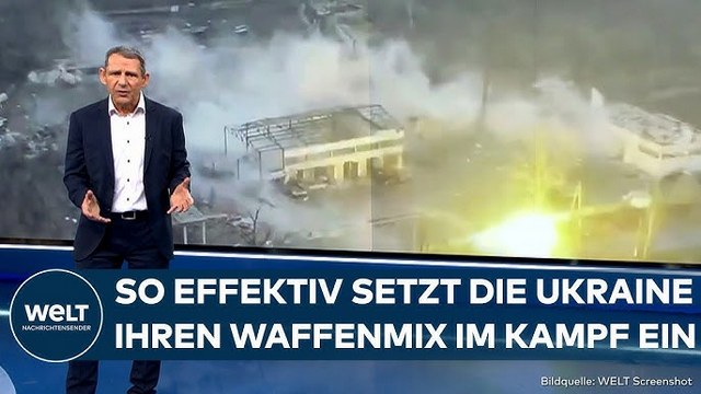 PUTINS KRIEG: Waffenmix effektiv eingesetzt! So komplex ist die ukrainische Kampfstrategie!