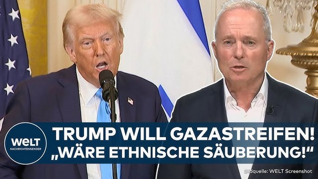 ISRAEL: Nahost-Hammer! USA wollen Gazastreifen in Besitz nehmen! Palästinenser-Umsiedlung geplant