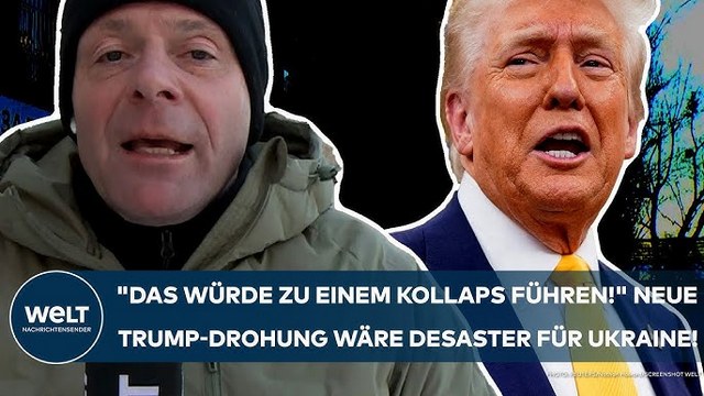 PUTINS KRIEG: „Das würde zu einem Kollaps führen!“ Neue Trump-Drohung wäre ein Desaster für Ukraine!