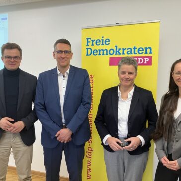 Thomas Gürke als Vorsitzender der FDP Magdeburg bestätigt