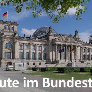 Sondersendung „Bundestag live – Konstituierende Sitzung des Deutschen Bundestags“ heute um 10:50 Uhr im Ersten