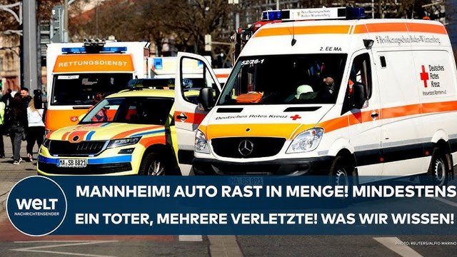 MANNHEIM: Auto rast in Menge! Großeinsatz – mindestens ein Toter, mehrere Verletzte! Was wir wissen!